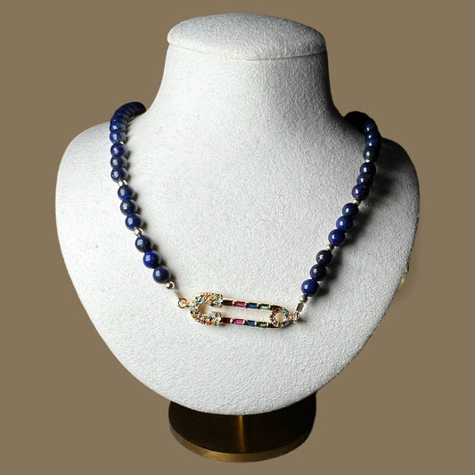 Lapiz Paper Clip Necklace