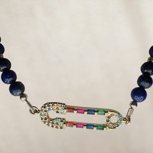 Lapiz Paper Clip Necklace